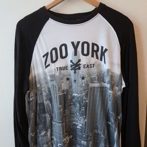 Men Graphic Long Sleeve Shirt